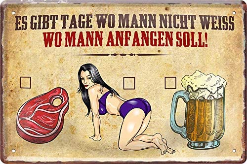 Mann_blechschild_20x30cm