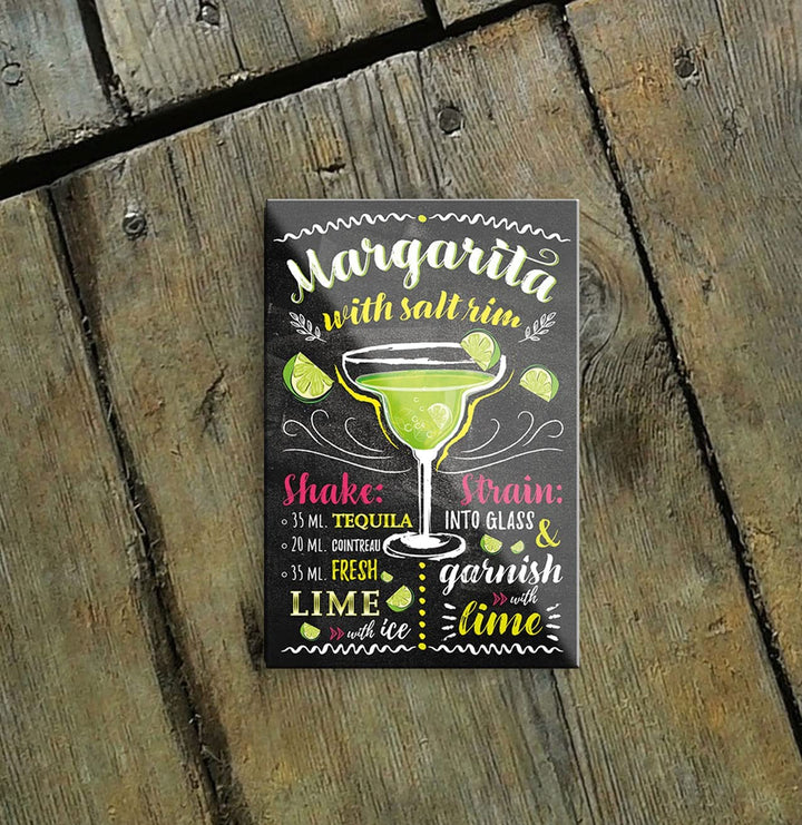 Margarita-Magnet9x6cm-Cocktail-holz