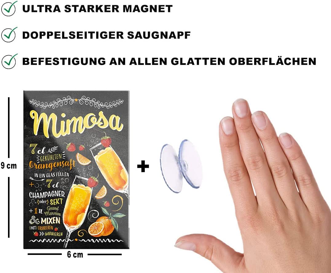 Mimosa-Magnet9x6cm-Cocktail-beschreibung