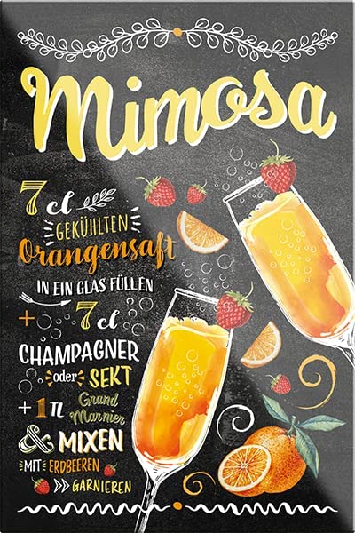 Mimosa-Magnet9x6cm-Cocktail