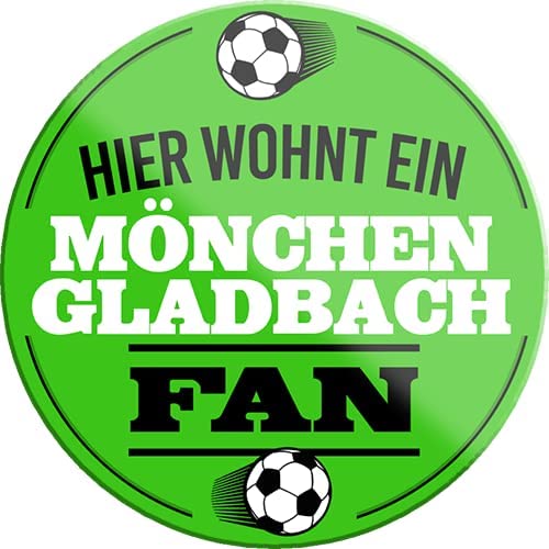 Moenchen-Gladbach-Fan-Magnet8x8cm-Fussball