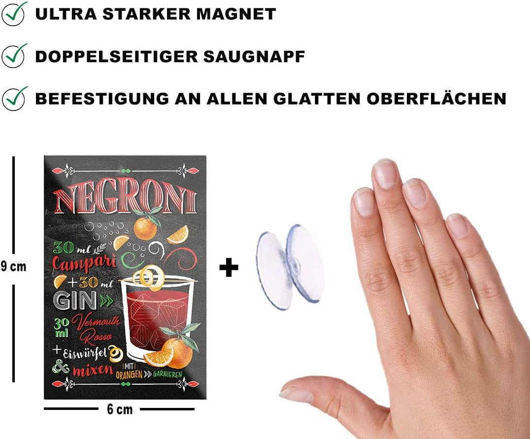 Negroni-Magnet9x6cm-Cocktail-beschreibung