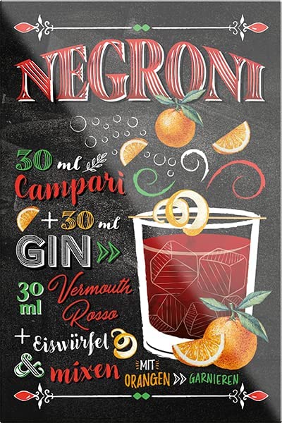 Negroni-Magnet9x6cm-Cocktail