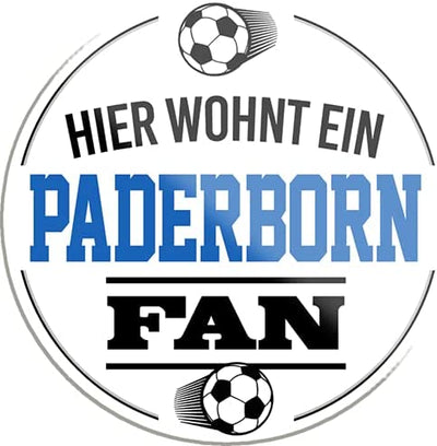 Paderborn-Fan-Magnet8x8cm-Fussball