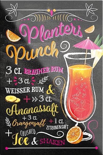 Planters-Punch-Magnet9x6cm-Cocktail