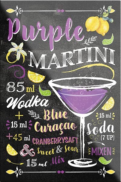 Purple-Martini-Magnet9x6cm-Cocktail