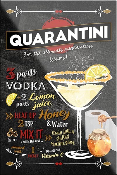 Quarantini-Magnet9x6cm-Cocktail