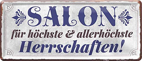    Salon_blechschild