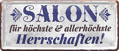    Salon_blechschild