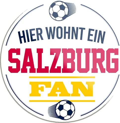 Salzburg-Fan-Magnet8x8cm-Fussball