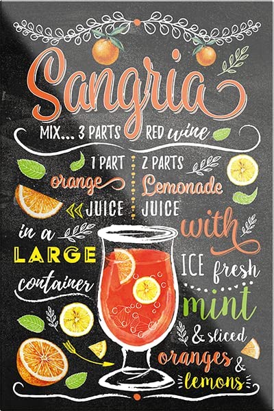 Sangria-Magnet9x6cm-Cocktail