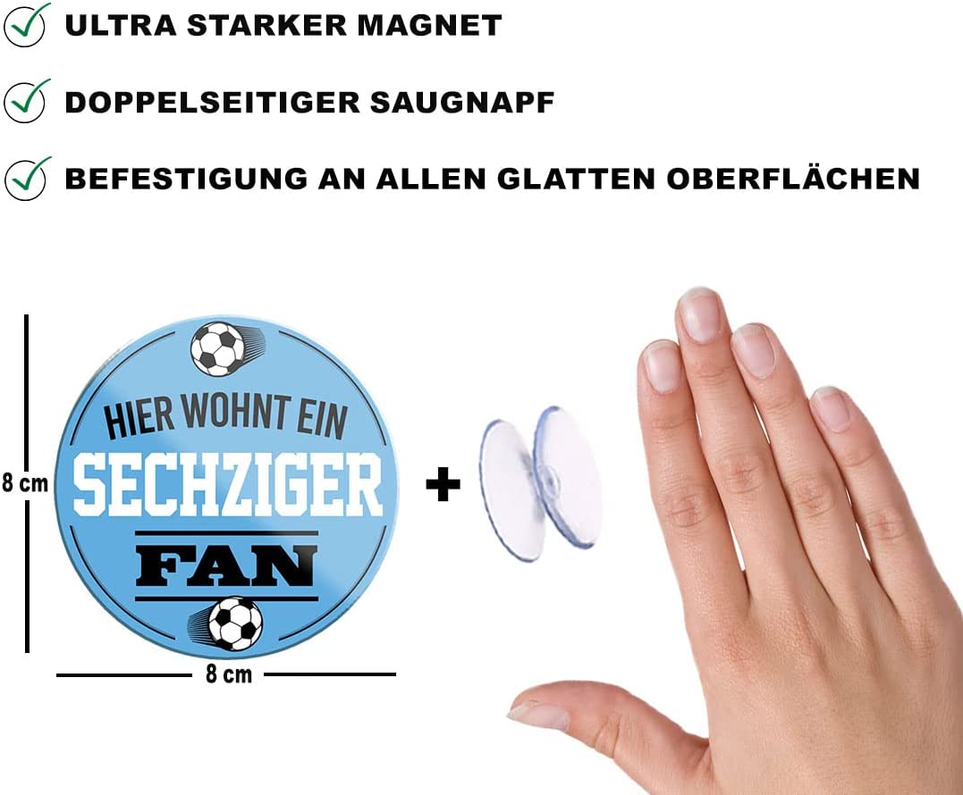 Sechziger-Fan-Magnet8x8cm-Fussball-beschreibung