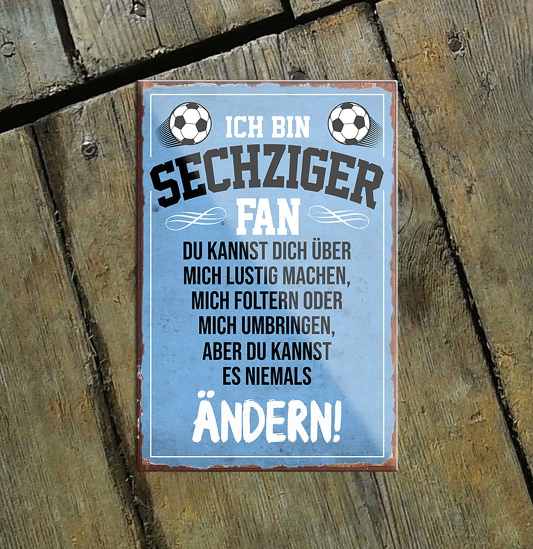 Sechziger-Magnet9x6cm-Fussball-holz