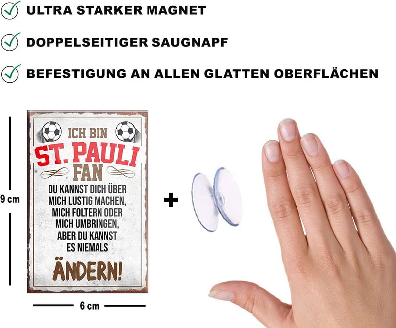 St.Pauli-Fan-Magnet9x6cm-Fussball-beschreibung