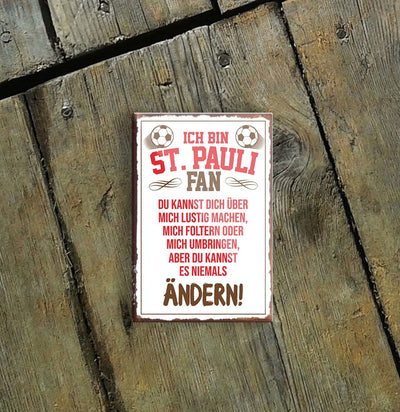 St.Pauli-Fan-Magnet9x6cm-Fussball-holz