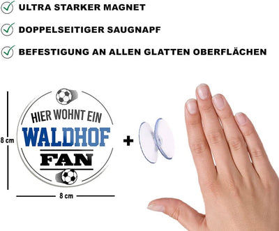    Waldhof-Fan-Magnet8x8cm-Fussball-beschreibung