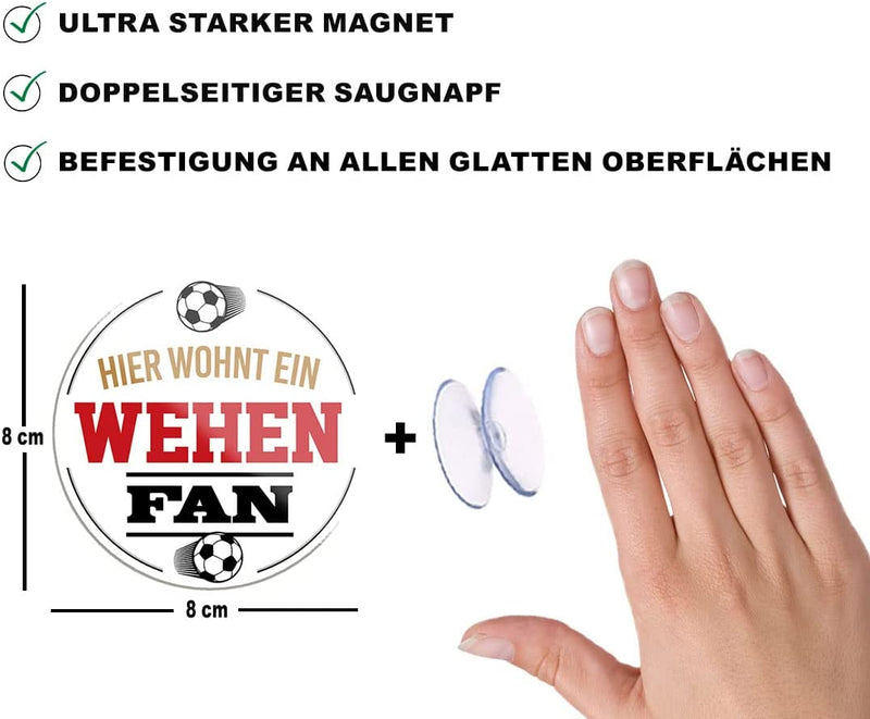 Wehen-Fan-Magnet8x8cm-Fussball-beschreibung