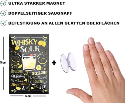 Whisky-Sour-Magnet9x6cm-Cocktail-beschreibung
