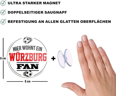 Wuerzburg-Fan-Magnet8x8cm-Fussball-beschreibung