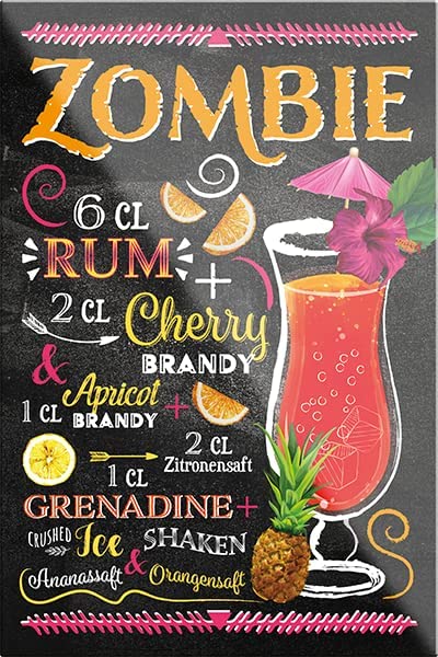 Zombie-Magnet9x6cm-Cocktail
