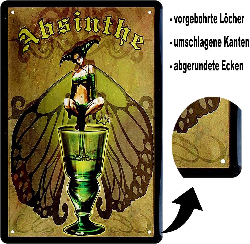 absinthe_blechschild_20x30cm_beschreibung
