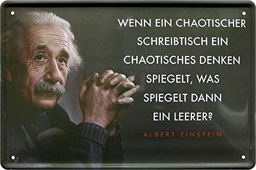 albert_einstein_20x30cm_blechschild