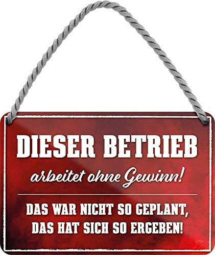 arbeit_blechschild_18x12cm