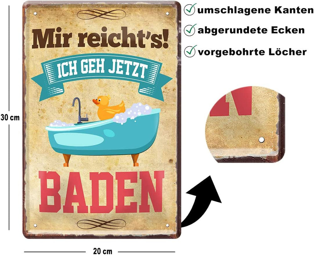 baden_20x30cm_blechschild_beschredibung
