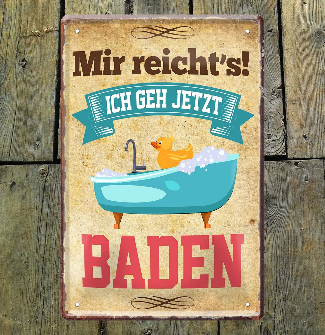 baden_20x30cm_blechschild_holz