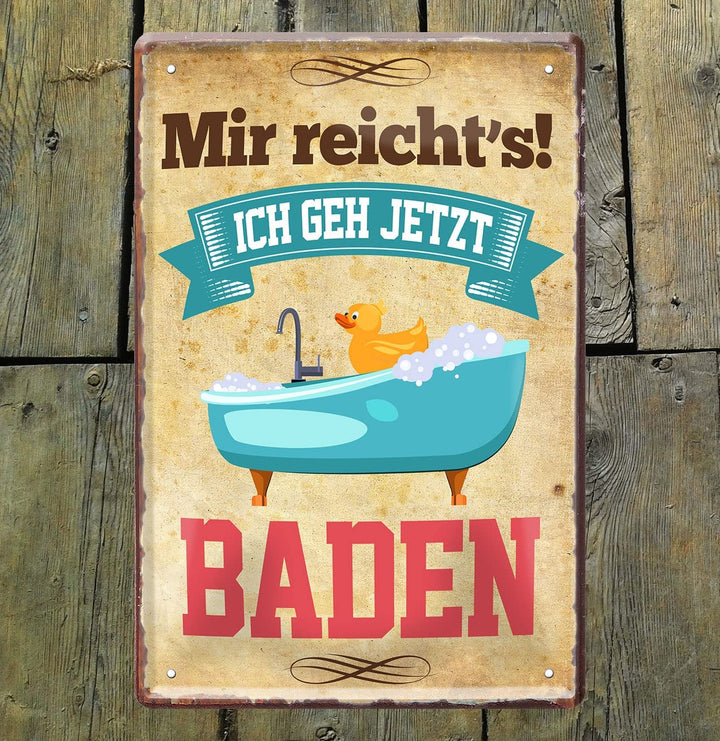 baden_20x30cm_blechschild_holz