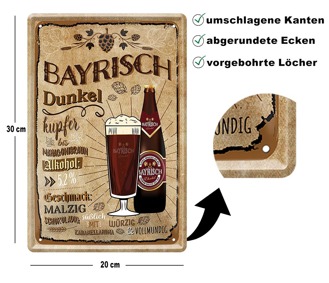 bayrisch_blechschild_20x30cm_beschreibung