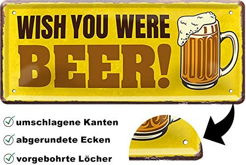 Retro Blechschild „Sangria Wein Cocktail“ – 20x30 Cm, Metall, Vintage-Design, Geschenkidee