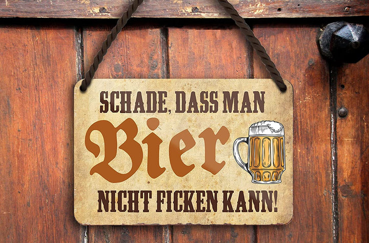 bier_18x12cm_blechschild_holz