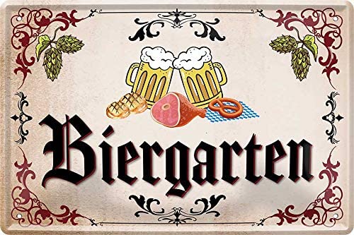 biergarten_20x30cm_blechschild