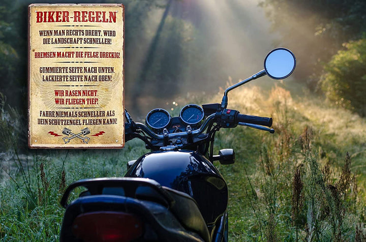 biker_20x30cm_blechschild_motorrad