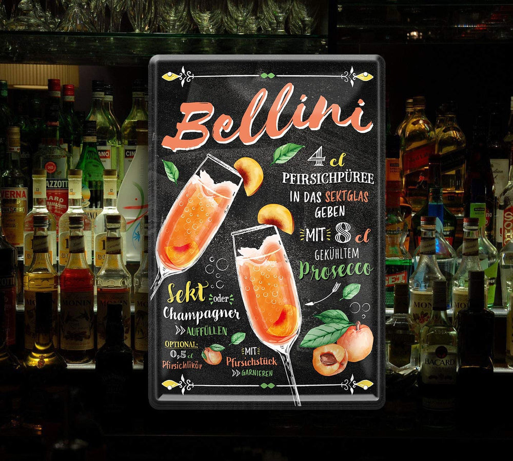 blechschild-bellini-20x30cm-deko-bar