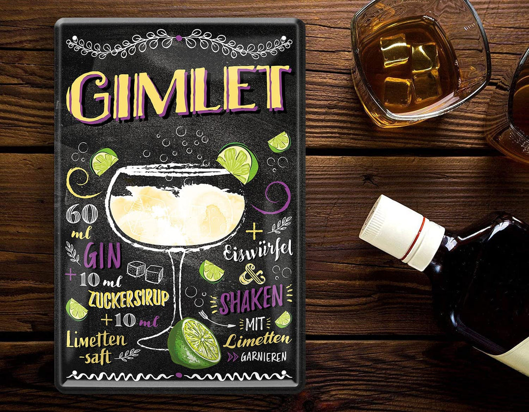 blechschild-gimlet-20x30cm-deko-flasche