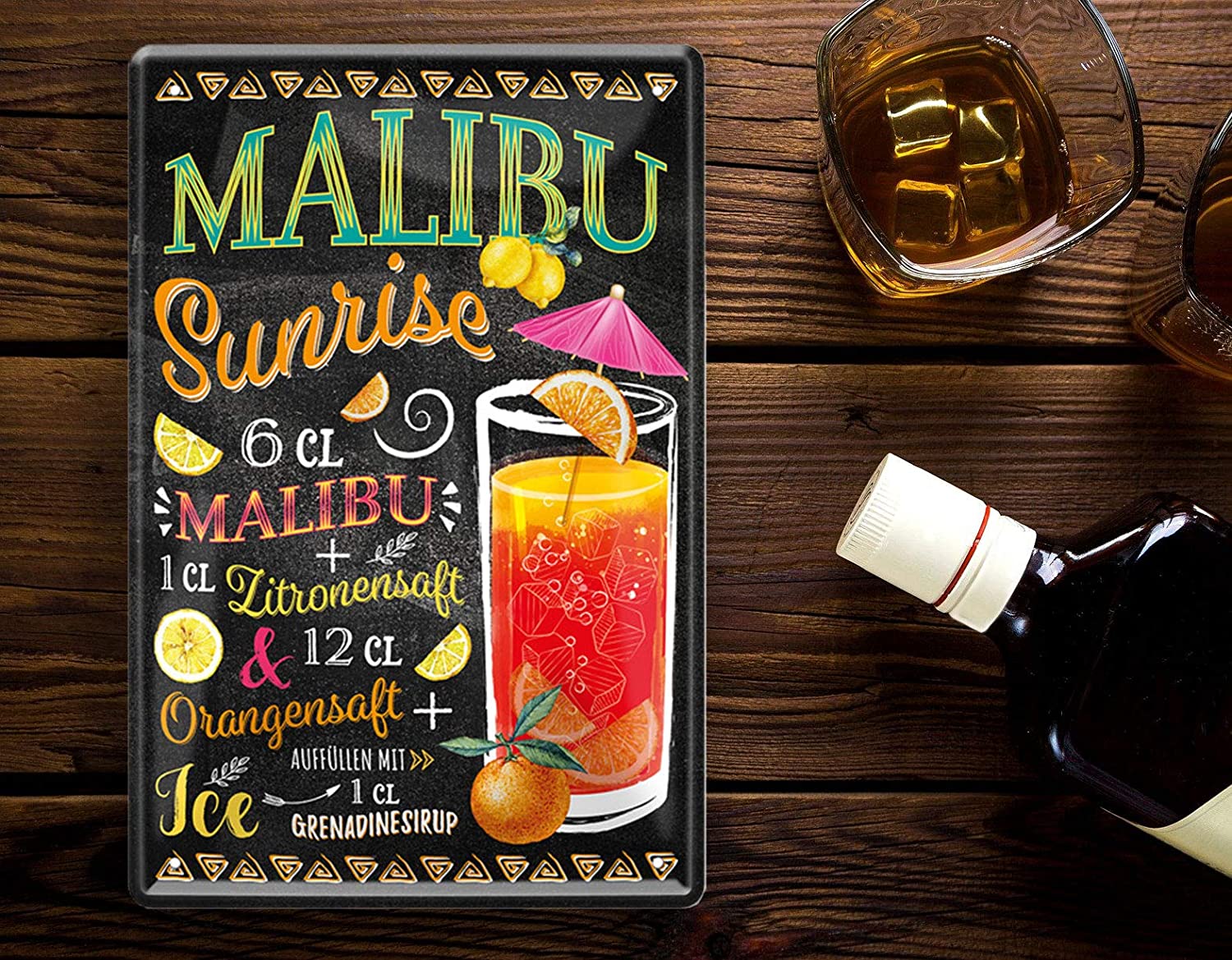 blechschild-malibur-sunrise-20x30cm-deko-flasche