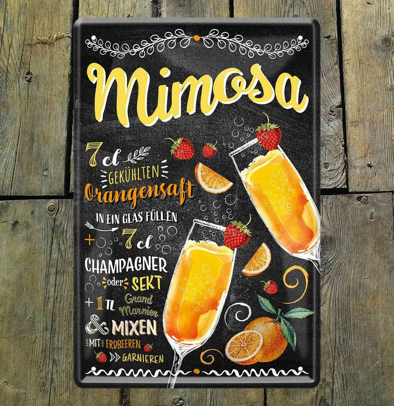 blechschild-mimosa-20x30cm-holz