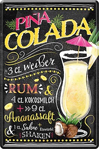 blechschild-pina-colada-20x30cm