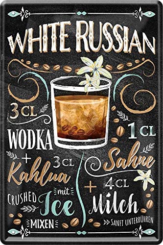 blechschild-white-russian-20x30cm