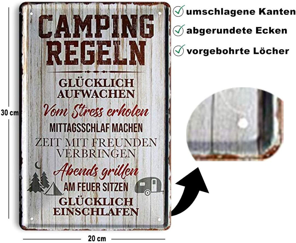blechschild_20x30cm_camping_beschreibung