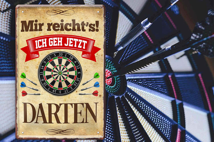 blechschild_20x30cm_dart_dartscheibe