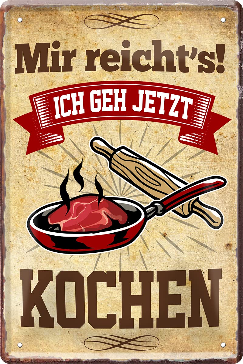 blechschild_20x30cm_kochen