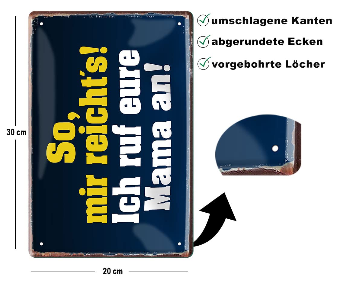 blechschild_20x30cm_mama_beschreibung