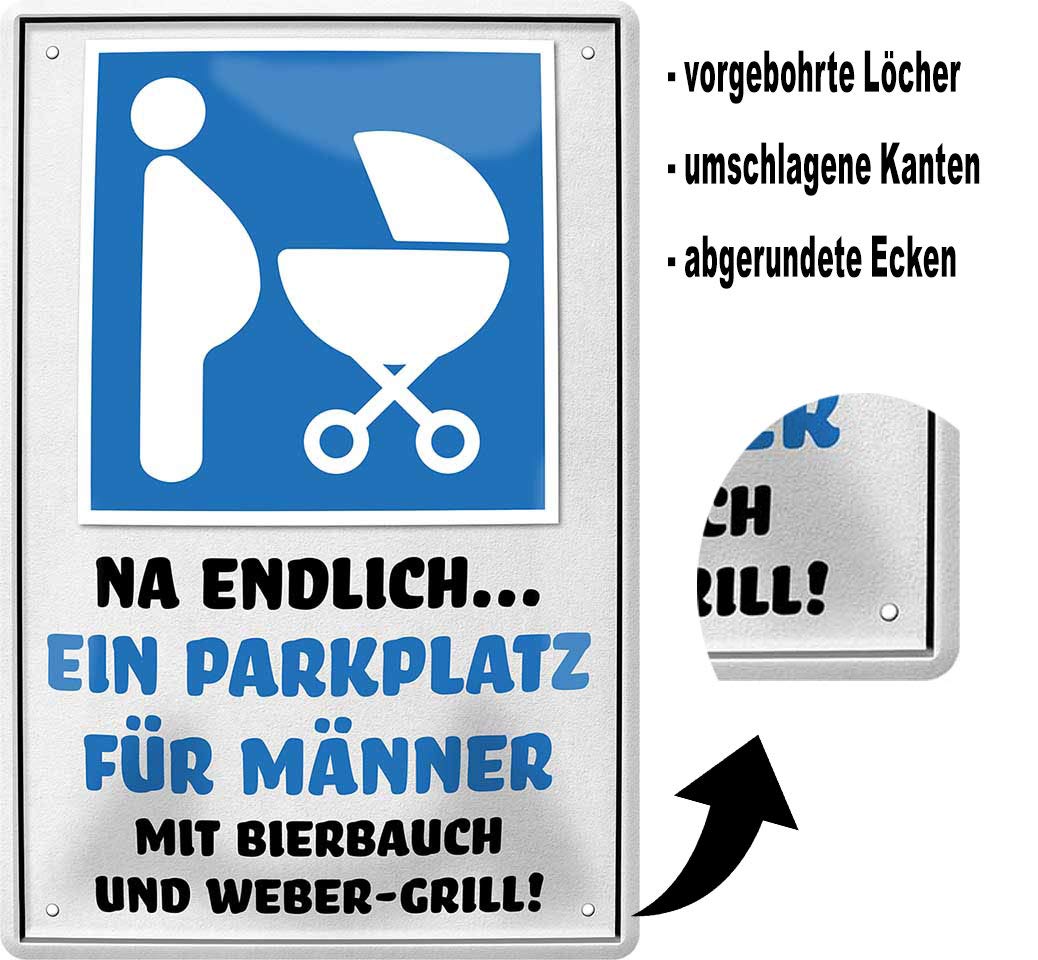 blechschild_Grillen_20x30cm_beschreibung