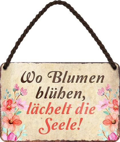 blechschild_blumen_18x12cm_weiss