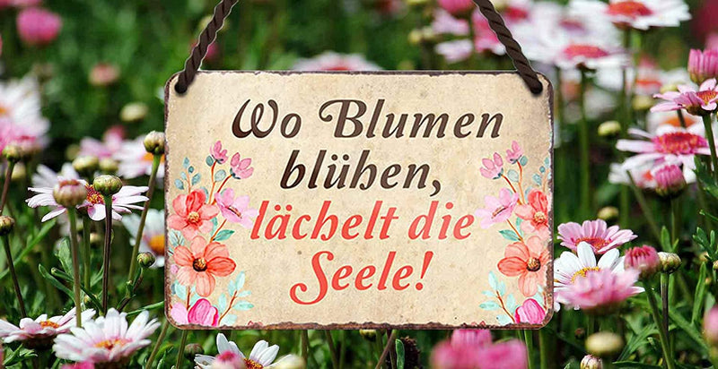 Blumen Sprüche Lustig