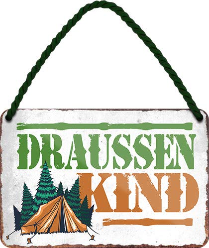 blechschild_draussenkind_18x12cm_weiss