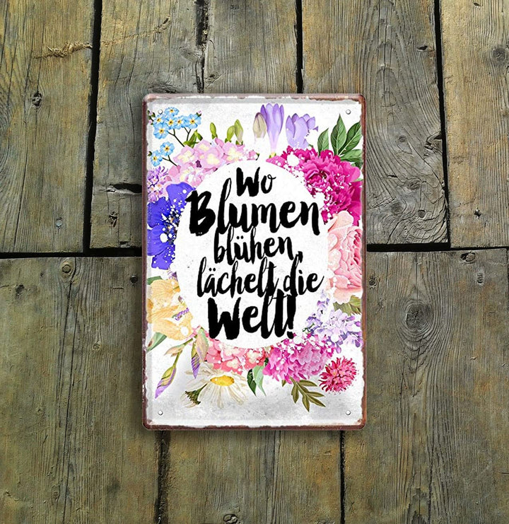 blechschild_gaertnerin_20x30cm_blumen_holz